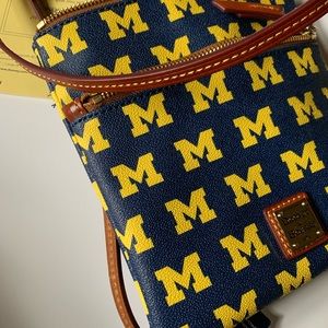 Michigan Dooney and Bourke Crossbody Purse